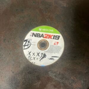 NBA 2K19 Microsoft Xbox One Video Game no case included Disc